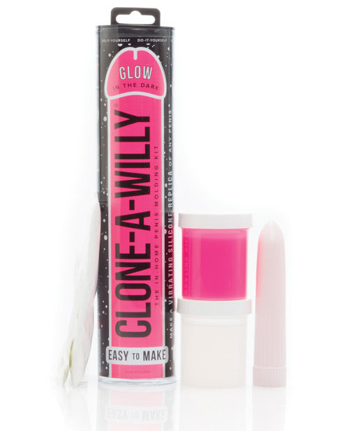 Clone-a-willy Kit Vibrating Glow In The Dark