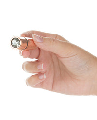 First Class Mini Rechargeable Bullet W/crystal - 9 Functions