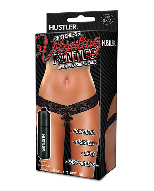 "Hustler Vibrating Panties W/hidden Vibe Pocket