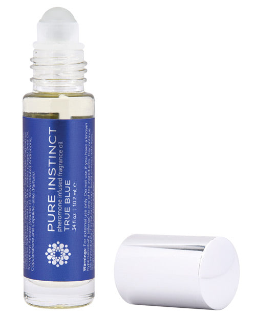 Pure Instinct Pheromone Fragrance Oil Roll On True Blue - 10.2 Ml