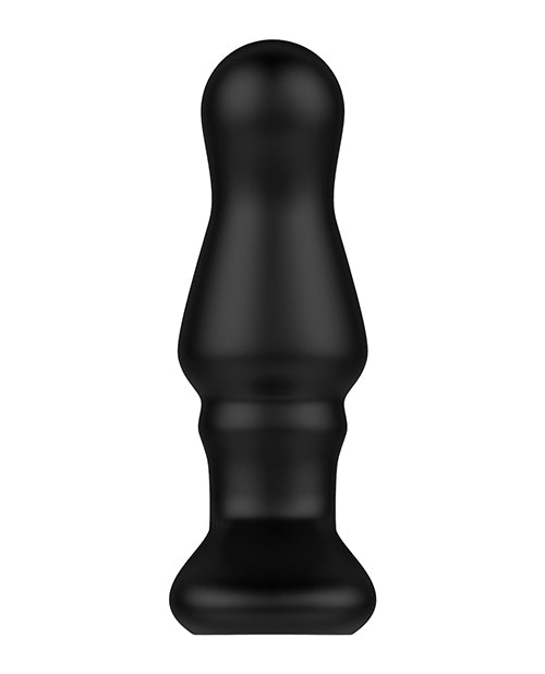 Nexus Bolster Butt Plug  W/inflatable Tip - Black