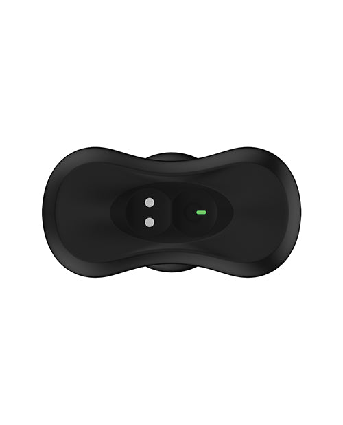 Nexus Bolster Butt Plug  W/inflatable Tip - Black