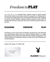 Playboy Pleasure Our Little Secret Panty Vibrator - Acai