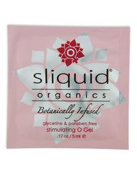 Sliquid Organics O Gel - .17 Oz Pillow