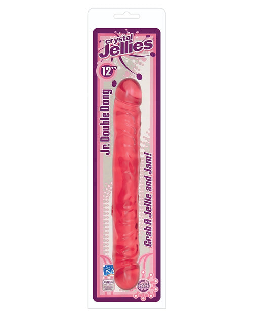 "Crystal Jellies 12"" Jr. Double Dong"