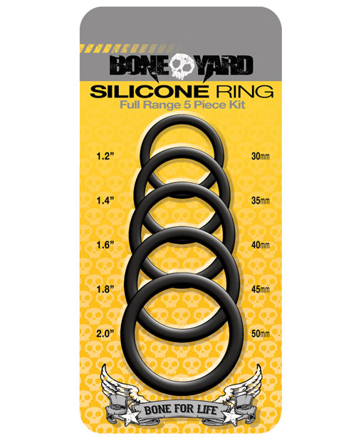 Boneyard 5 Pc Silicone Ring Kit