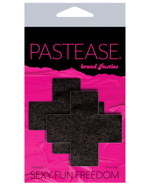 Pastease Basic Plus X Liquid Cross - Black O/s