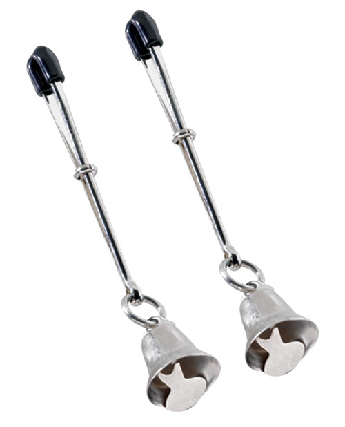 Spartacus Adjustable Tweezer Nipple Clamps W/bells