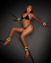 Whip Smart Glow In The Dark Bed Restraints W/adjustable