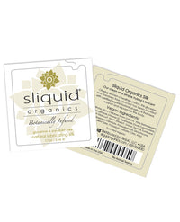 Sliquid Organics Silk Lubricant - .17 Oz Pillow