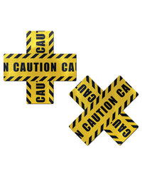 Pastease Premium Caution Cross - Black/yellow O/s