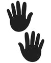 Pastease Basic Hands - Black O/s