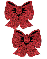 Pastease Premium Hologram Bow - Red O/s