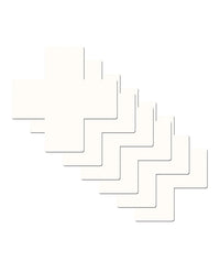Pastease Refill Plus - Cross Double Stick Shapes - Pack Of 3 O/s