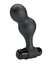 Mr. Play Silicone Anal Vibro Plug - Black