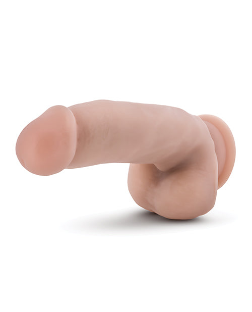 Blush Dr. Skin Silicone Dr. Samuel 7" Dildo W/balls