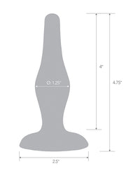 Blue Line C & B 4.75" Easy Insertion Plug - Jelly Blue