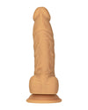 Naked Addiction 8" Dual Density Silicone Dildo - Caramel