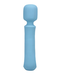 Ritual Euphoria Rechargeable Silicone Wand Vibe - Blue