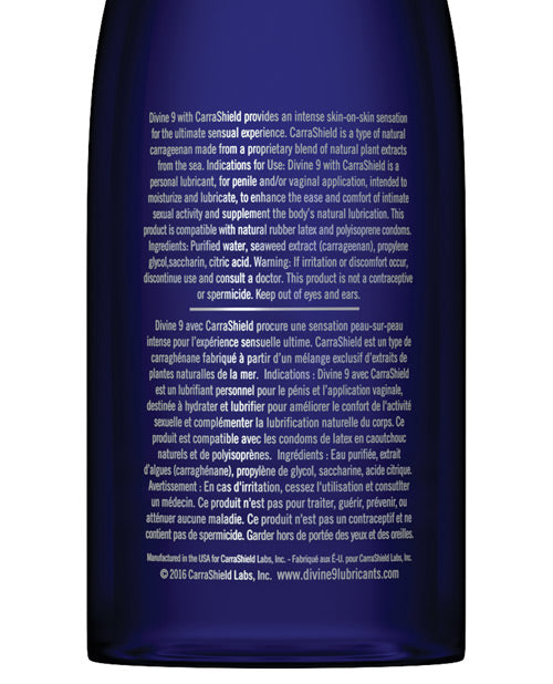 Divine 9 Lubricant - 4 Oz Bottle