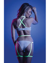 Glow Night Vision Glow In The Dark Gartered Teddy