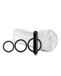 Mstr B8 Bum Rush Vibrating Ass Pack - Kit Of 5 Clear
