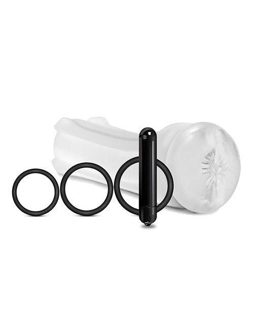 Mstr B8 Bum Rush Vibrating Ass Pack - Kit Of 5 Clear