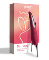 Ms. Honey Pinpoint Clit Vibrator & Nipple Stimulator - Red Wine