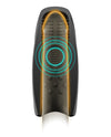 Man Wand Heat And Vibration Pulsion - Black