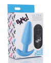 Bang! 21x Vibrating Silicone Butt Plug W/remote