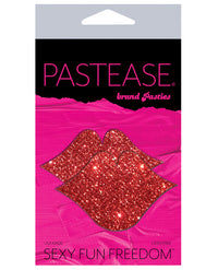 Pastease Premium Glitter Lips - Red O/s