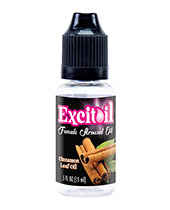 Body Action Excitoil Cinnamon Arousal Oil - .5 Oz