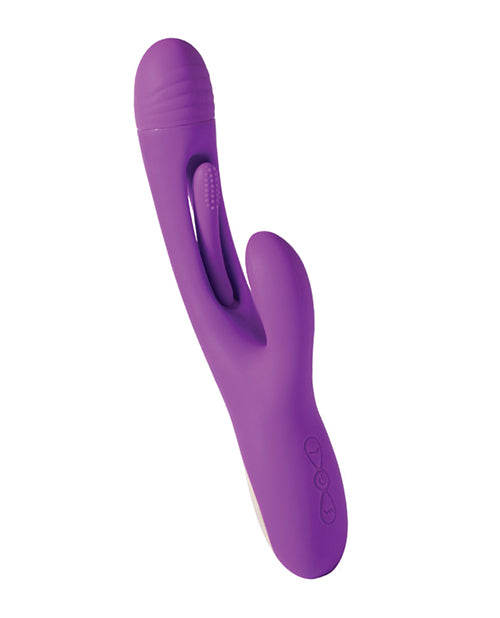 Bora G-spot Tapping Rabbit Vibrator - Purple