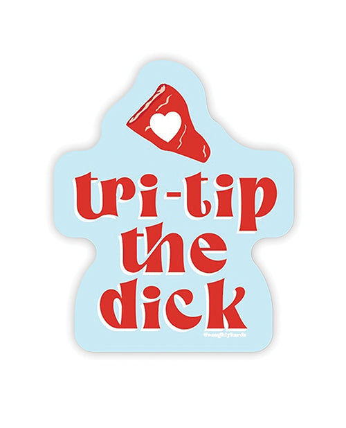 Tri-trip Naughty Sticker - Pack Of 3
