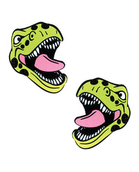 Neva Nude Black Light Dinosaur Pasties - O/s