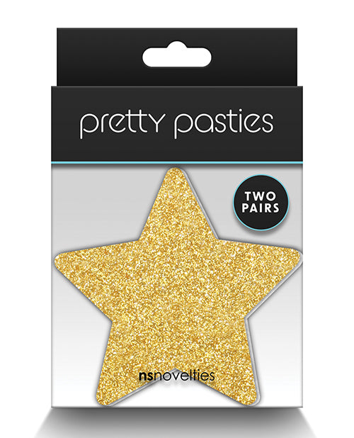 Pretty Pasties Glitter Stars - 2 Pair