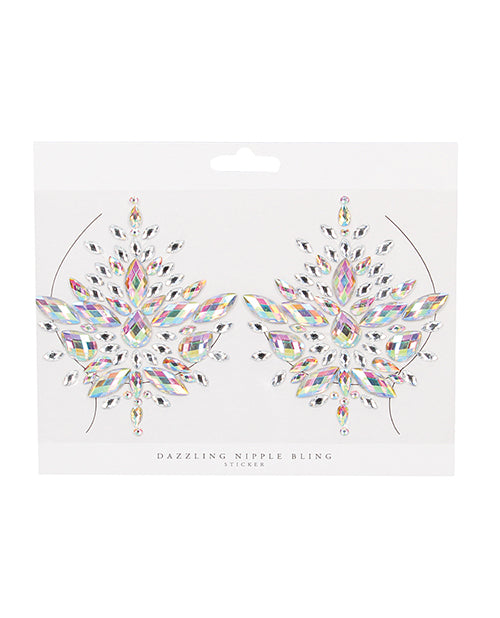 Shots Bliss Dazzling Nipple Bling  Sticker O/s