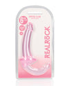Shots Realrock Crystal Clear 6" Strapless Strap-on