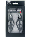 Spartacus Black Butterfly Style Nipple Clamps W/chain